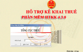 Phần mềm HTKK 4.2.5 hỗ trợ kê khai thuế mới nhất